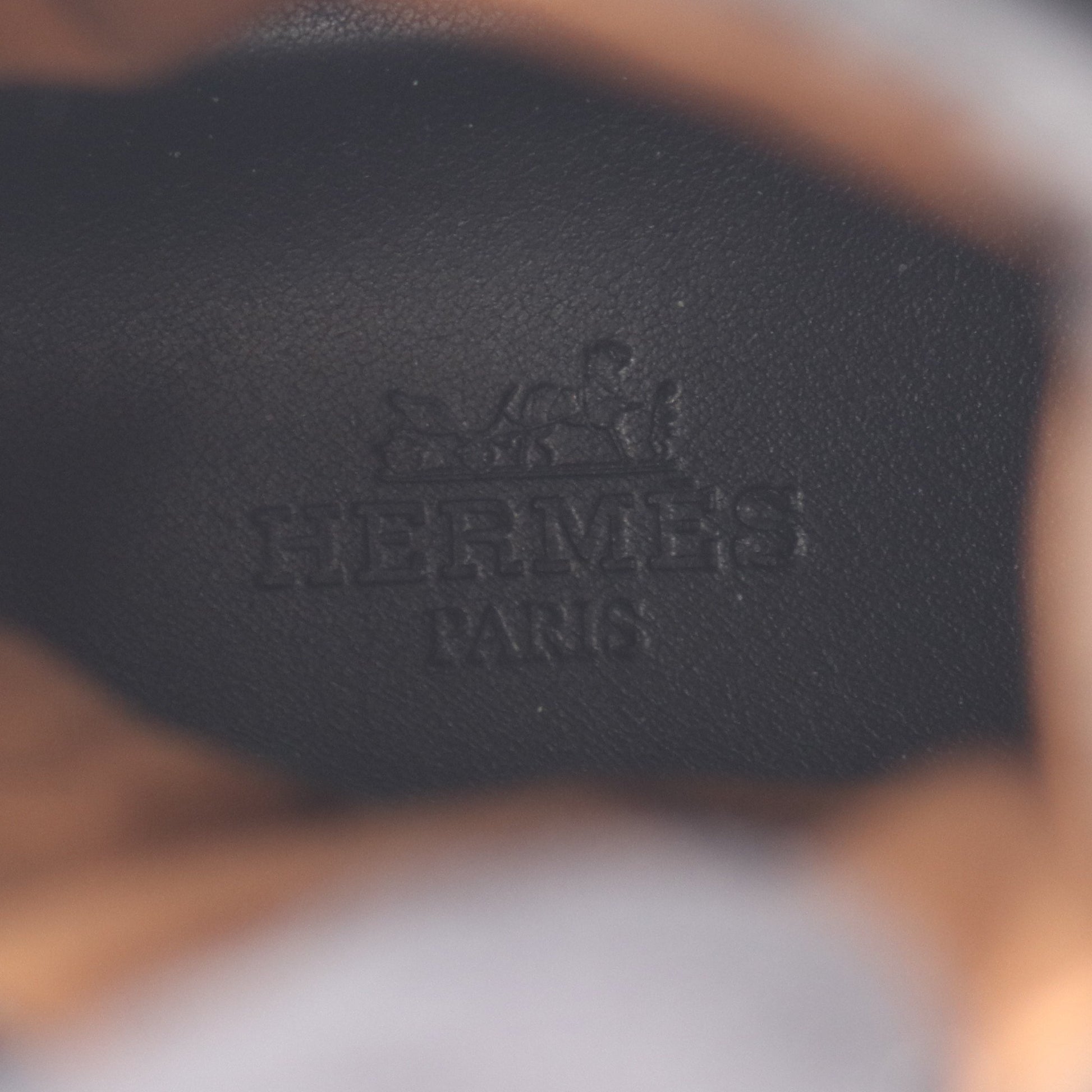 フレッシュ ショート ブーツ ナイロン レザー ブラック エルメス シューズ HERMES