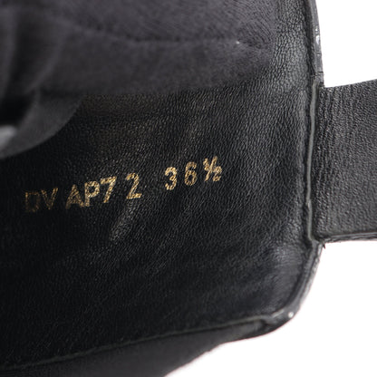 Vロゴ ブーツ レザー ブラック ヴァレンティノガラヴァーニ シューズ VALENTINO GARAVANI