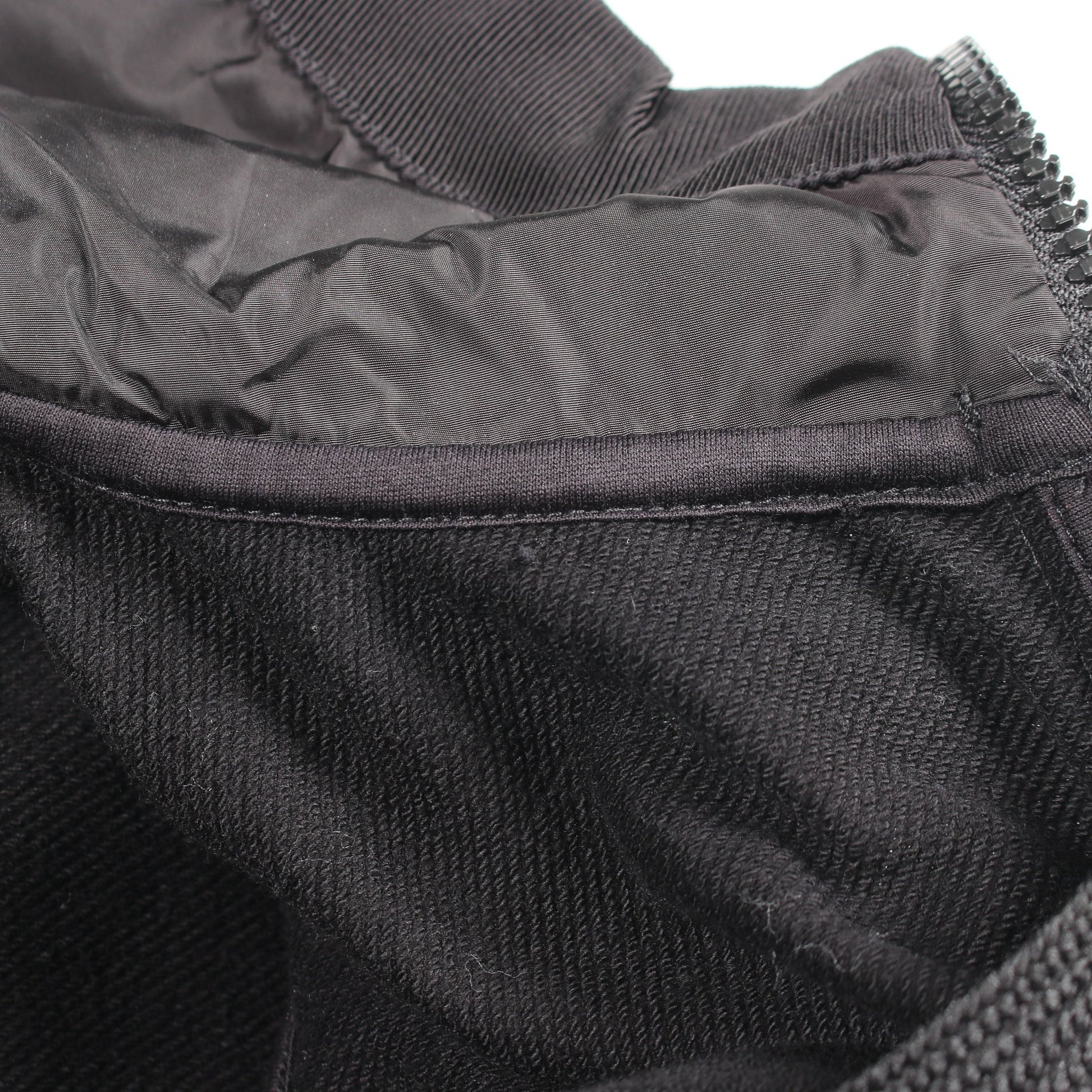 ジップアップパーカー コットン ブラック モンクレール トップス MONCLER