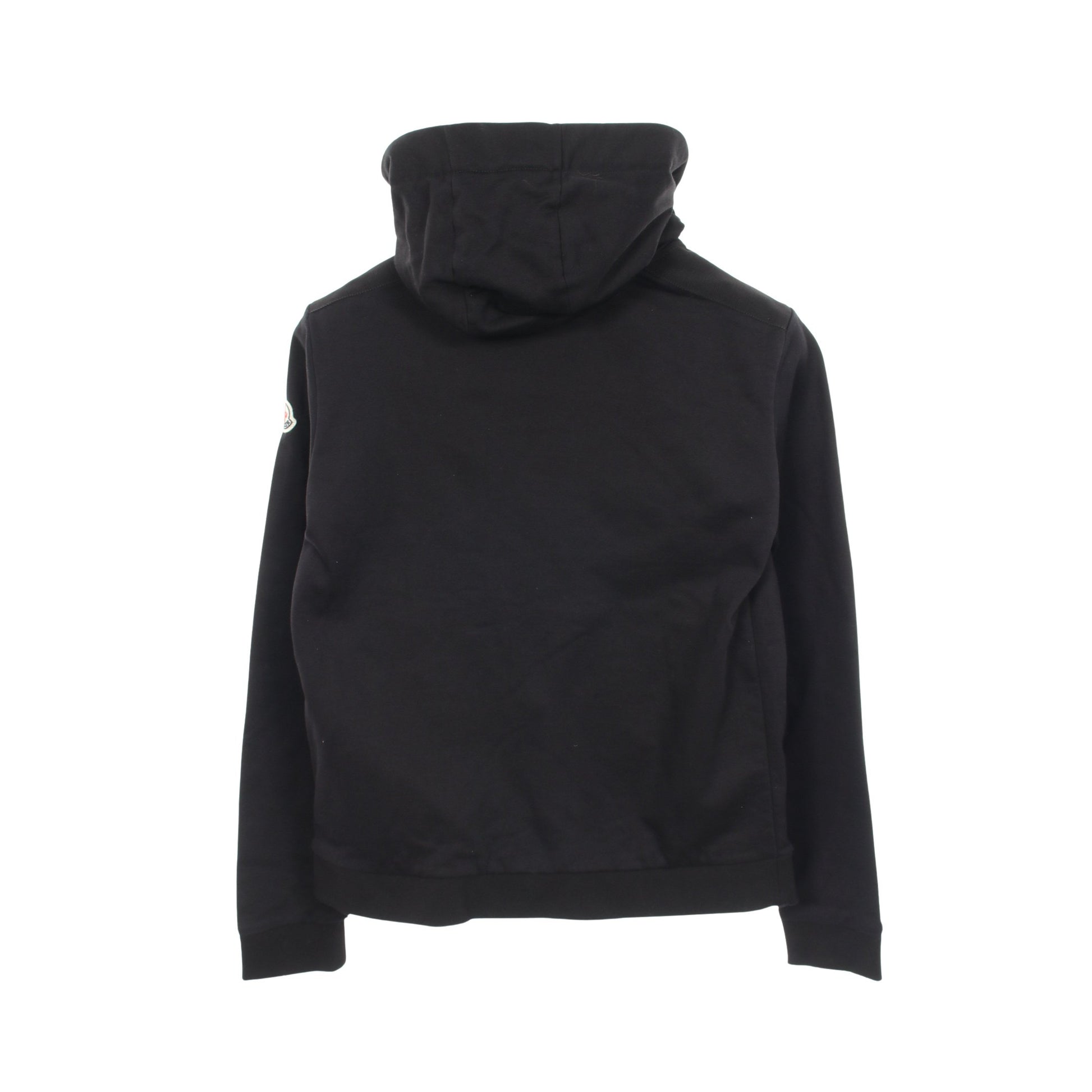 ジップアップパーカー コットン ブラック モンクレール トップス MONCLER
