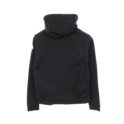 ジップアップパーカー コットン ブラック モンクレール トップス MONCLER