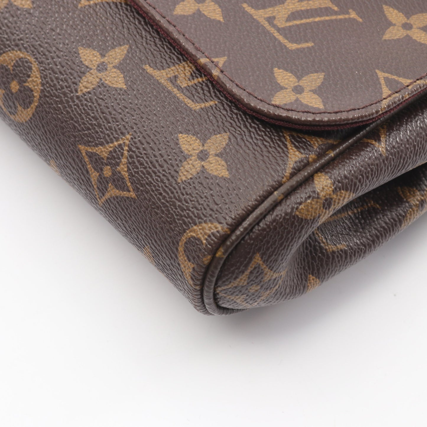 フェイボリットMM モノグラム チェーンハンドバッグ PVC レザー ブラウン ルイヴィトン バッグ LOUIS VUITTON