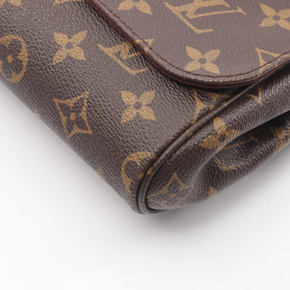 フェイボリットMM モノグラム チェーンハンドバッグ PVC レザー ブラウン ルイヴィトン バッグ LOUIS VUITTON