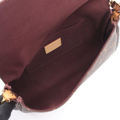 フェイボリットMM モノグラム チェーンハンドバッグ PVC レザー ブラウン ルイヴィトン バッグ LOUIS VUITTON