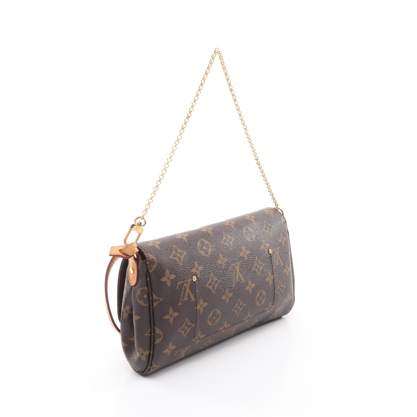 フェイボリットMM モノグラム チェーンハンドバッグ PVC レザー ブラウン ルイヴィトン バッグ LOUIS VUITTON