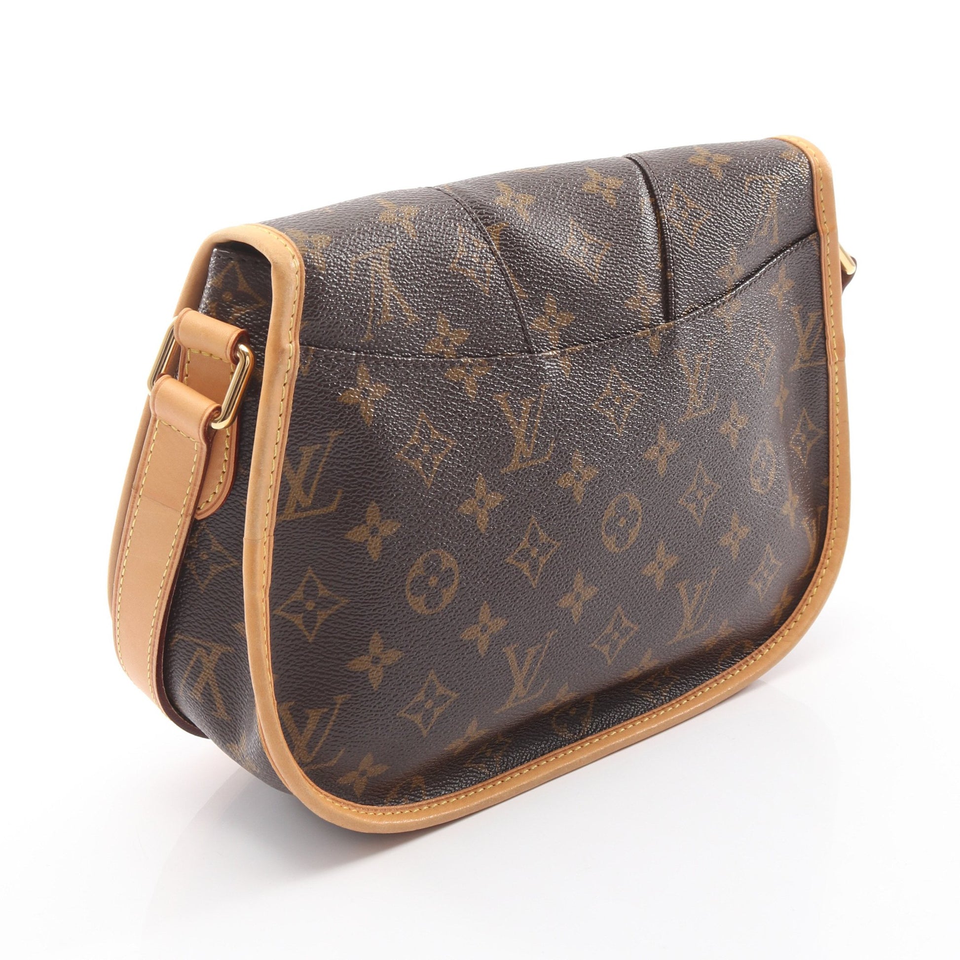 メニルモンタンPM モノグラム ショルダーバッグ PVC レザー ブラウン ルイヴィトン バッグ LOUIS VUITTON