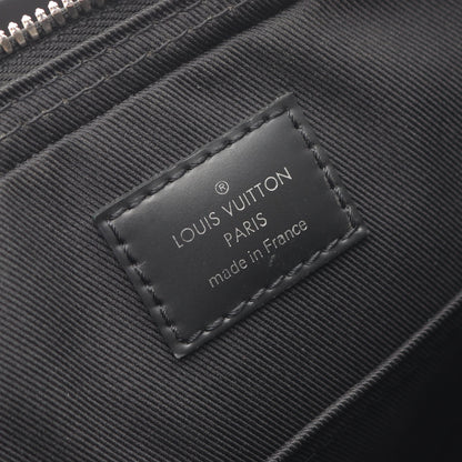 トリオ メッセンジャー ダミエグラフィット アニマルプリント ショルダーバッグ PVC レザー ブラック ルイヴィトン バッグ LOUIS VUITTON