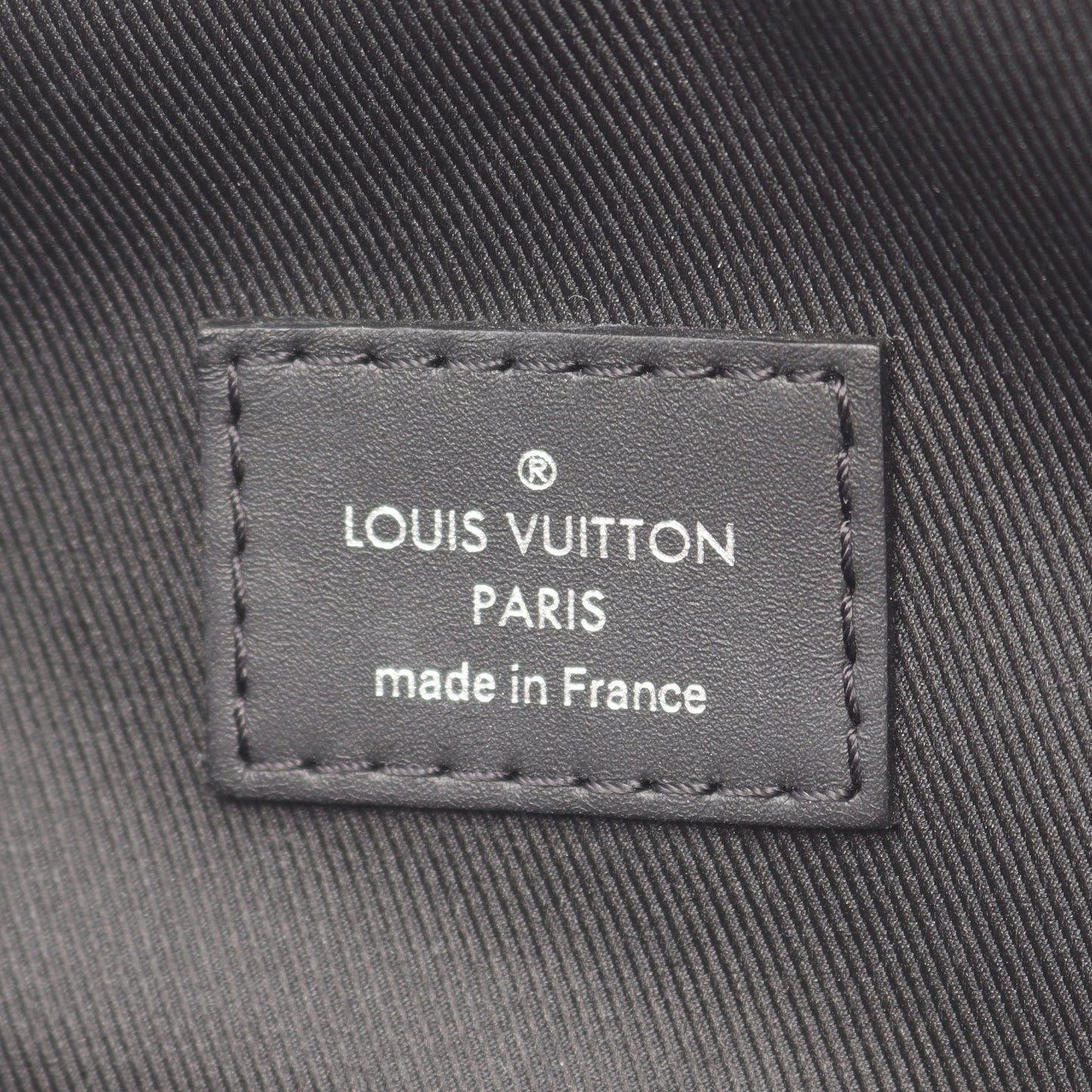 アヴェニュー スリングバッグ ダミエアンフィニ ボディバッグ レザー ブラック ルイヴィトン バッグ LOUIS VUITTON
