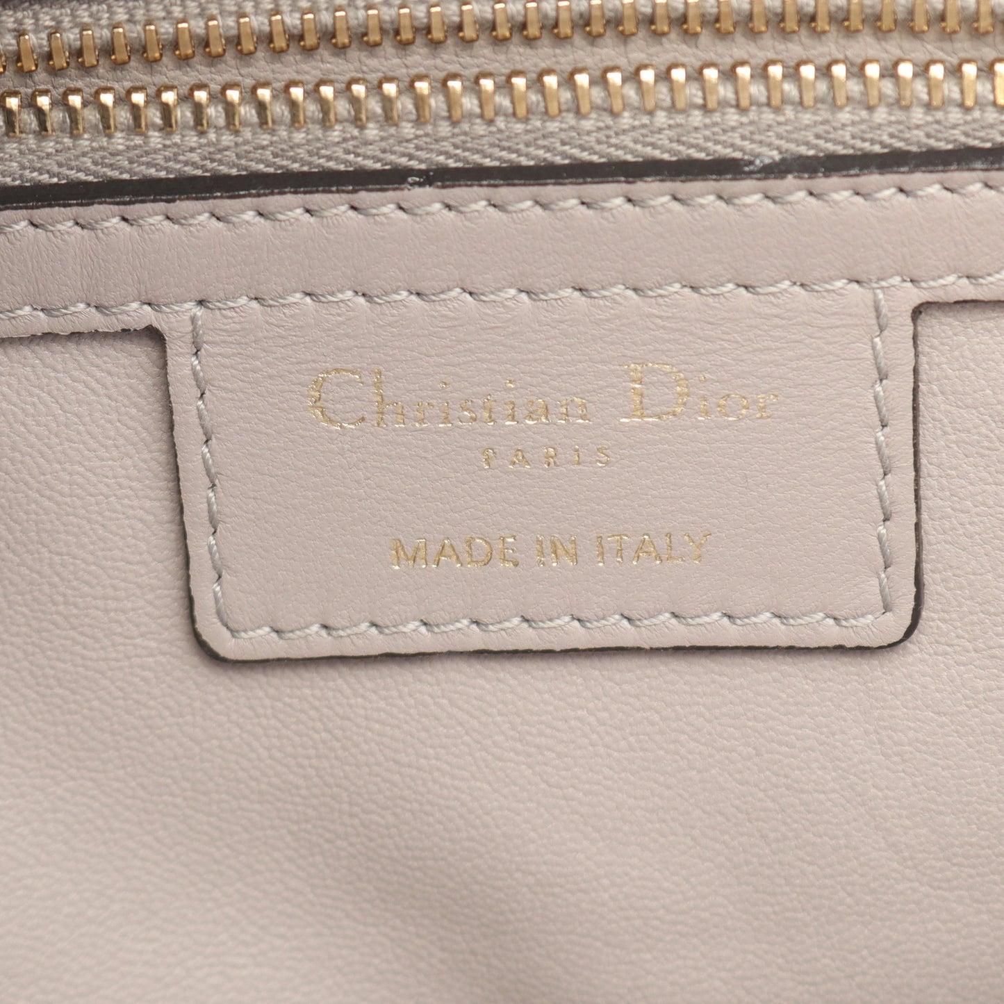 カナージュ ハンドバッグ レザー パープルグレー 2WAY クリスチャンディオール バッグ Christian Dior