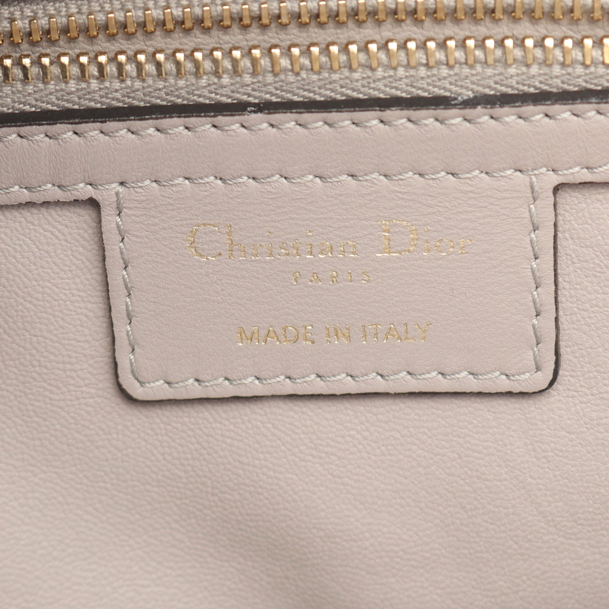 カナージュ ハンドバッグ レザー パープルグレー 2WAY クリスチャンディオール バッグ Christian Dior