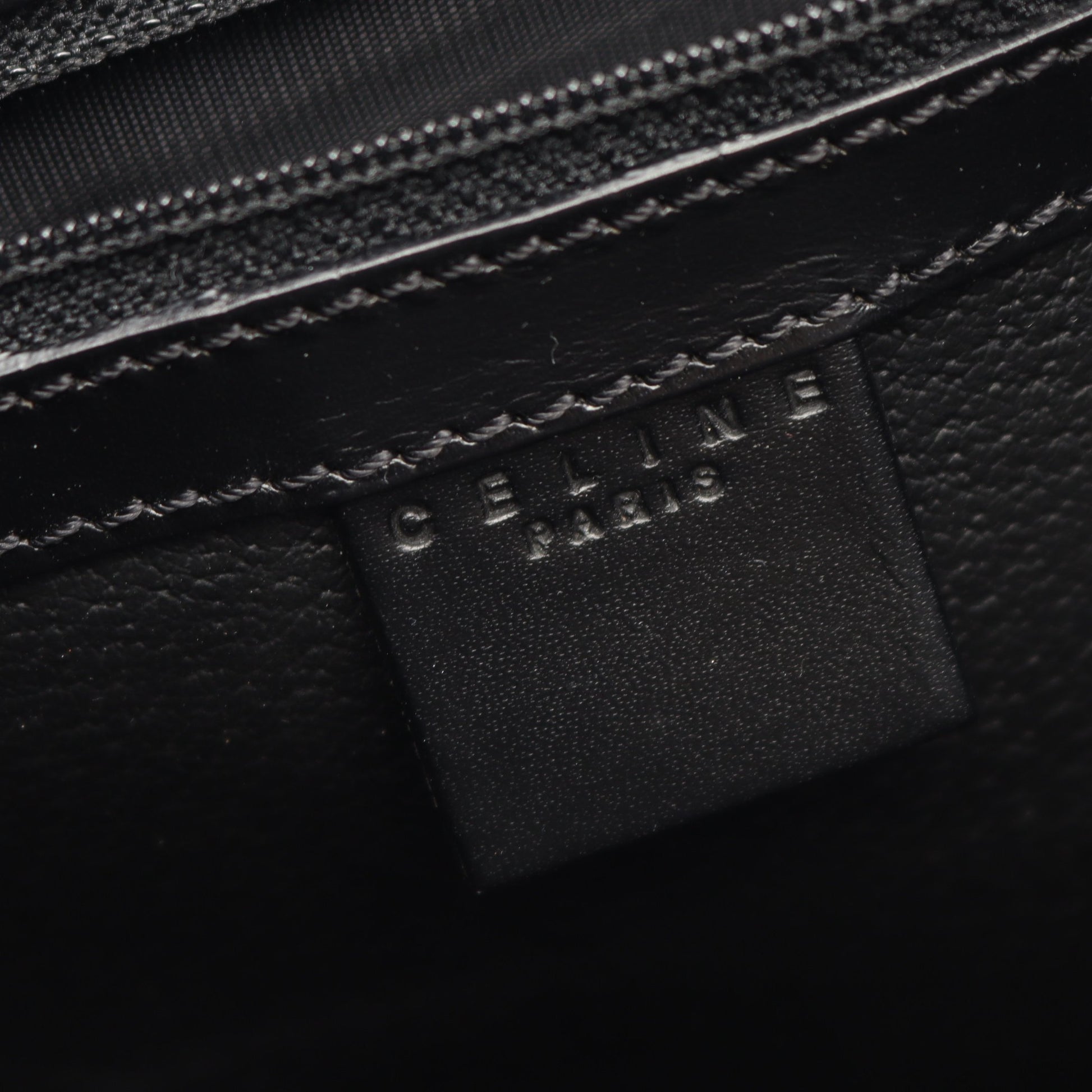 マカダム ショルダーバッグ トートバッグ PVC レザー ブラック ブラウン セリーヌ バッグ CELINE