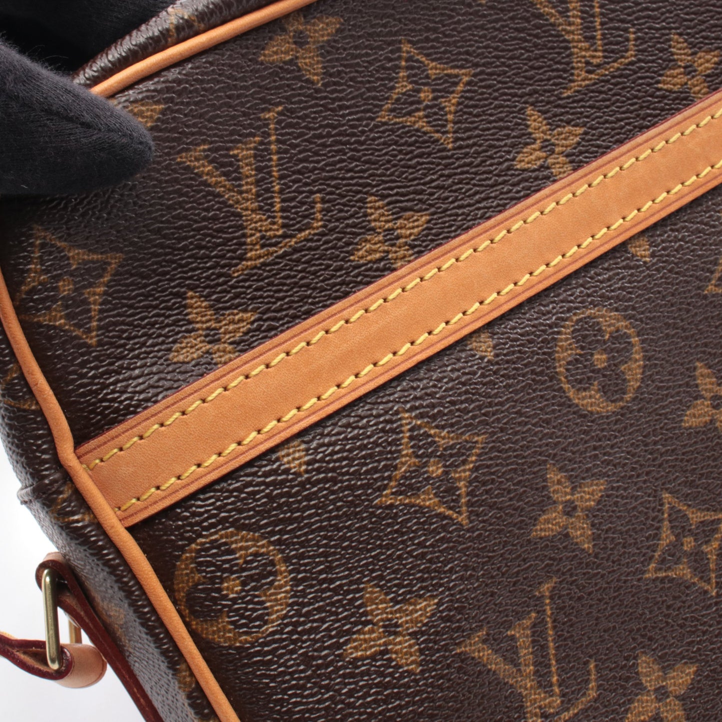 トロカデロ27 モノグラム ショルダーバッグ PVC レザー ブラウン ルイヴィトン バッグ LOUIS VUITTON