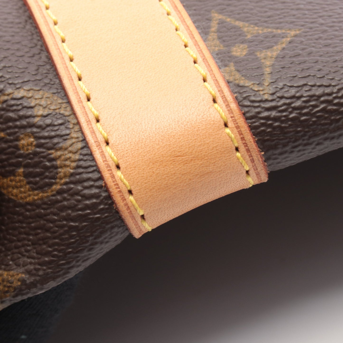 キーポル45 モノグラム ボストンバッグ PVC レザー ブラウン ルイヴィトン バッグ LOUIS VUITTON