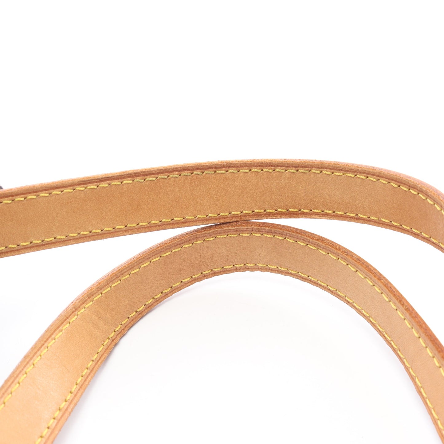 カバピアノ モノグラム ショルダーバッグ PVC レザー ブラウン ルイヴィトン バッグ LOUIS VUITTON