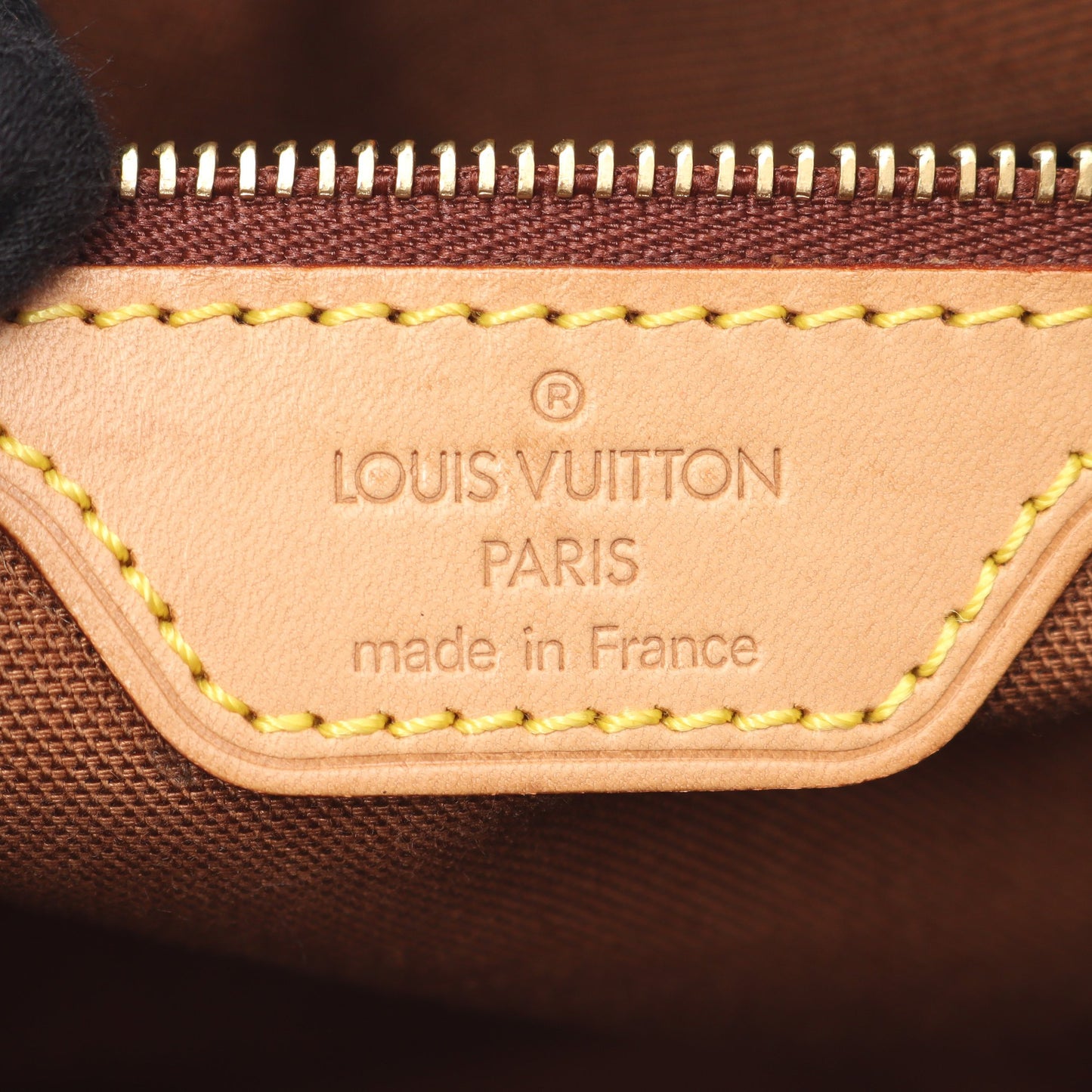 カバピアノ モノグラム ショルダーバッグ PVC レザー ブラウン ルイヴィトン バッグ LOUIS VUITTON