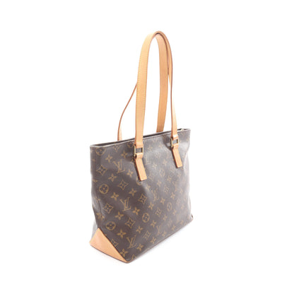 カバピアノ モノグラム ショルダーバッグ PVC レザー ブラウン ルイヴィトン バッグ LOUIS VUITTON