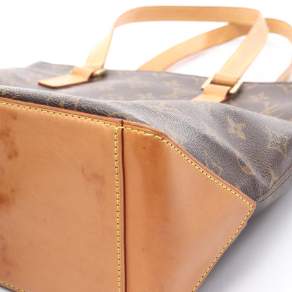 カバピアノ モノグラム ショルダーバッグ PVC レザー ブラウン ルイヴィトン バッグ LOUIS VUITTON