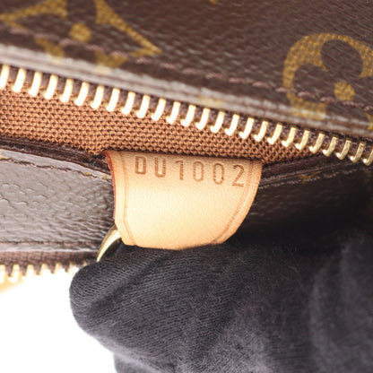 カバピアノ モノグラム ショルダーバッグ PVC レザー ブラウン ルイヴィトン バッグ LOUIS VUITTON