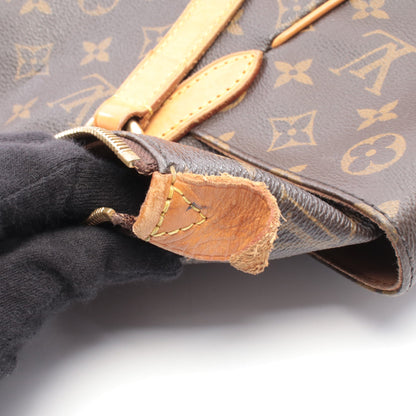 トータリーPM モノグラム ショルダーバッグ トートバッグ PVC レザー ブラウン ルイヴィトン バッグ LOUIS VUITTON