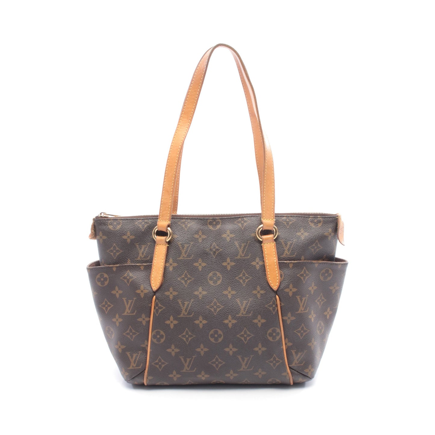 トータリーPM モノグラム ショルダーバッグ トートバッグ PVC レザー ブラウン ルイヴィトン バッグ LOUIS VUITTON