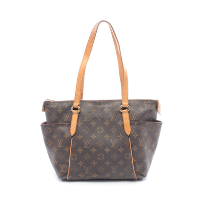 トータリーPM モノグラム ショルダーバッグ トートバッグ PVC レザー ブラウン ルイヴィトン バッグ LOUIS VUITTON