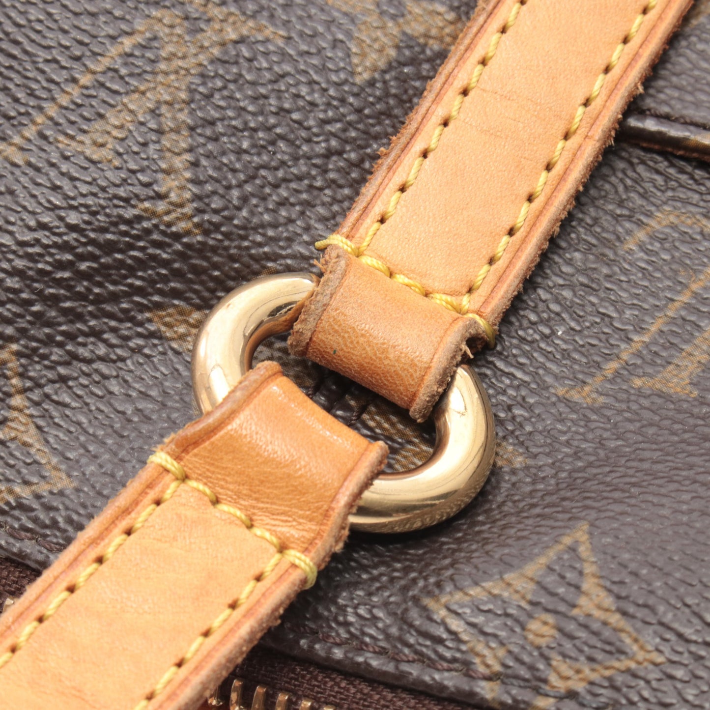 トータリーPM モノグラム ショルダーバッグ トートバッグ PVC レザー ブラウン ルイヴィトン バッグ LOUIS VUITTON