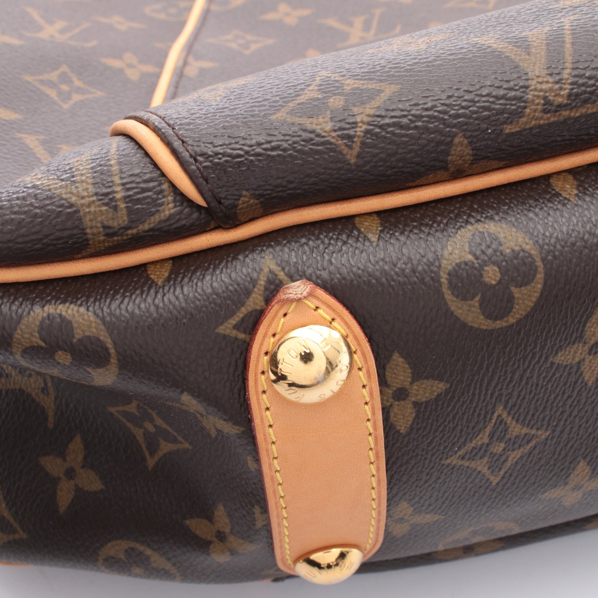 ガリエラPM モノグラム ワンショルダーバッグ PVC レザー ブラウン ルイヴィトン バッグ LOUIS VUITTON