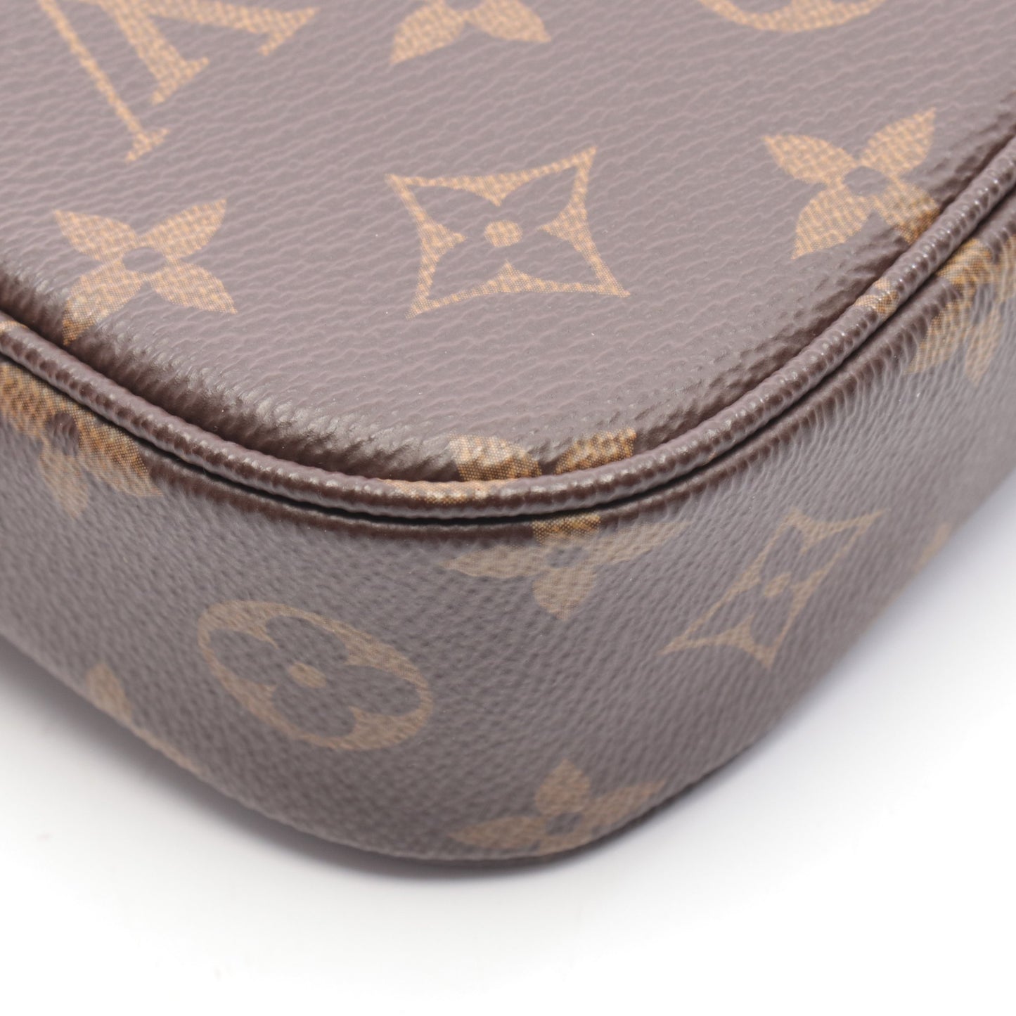ウォレット オン チェーン アイビー チェーンハンドバッグ PVC ブラウン 2WAY ルイヴィトン バッグ LOUIS VUITTON