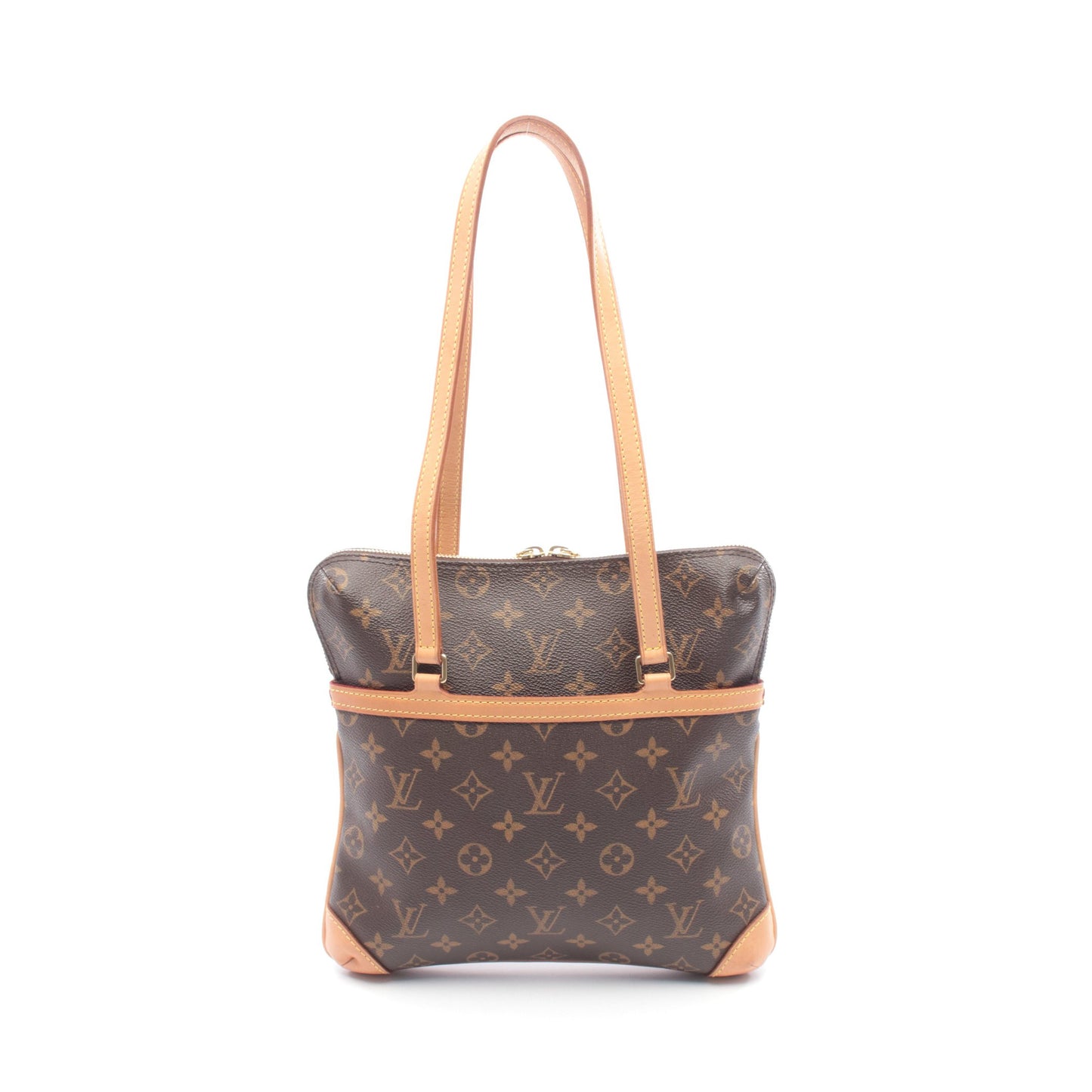 クーサンGM モノグラム ショルダーバッグ PVC レザー ブラウン ルイヴィトン バッグ LOUIS VUITTON