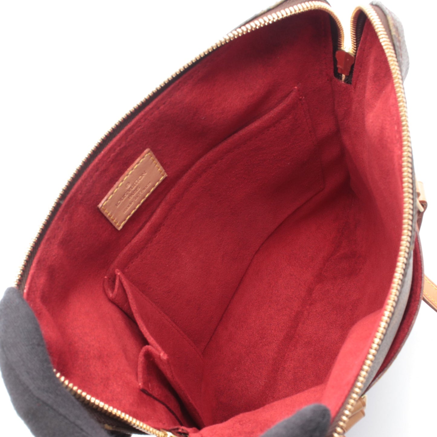 クーサンGM モノグラム ショルダーバッグ PVC レザー ブラウン ルイヴィトン バッグ LOUIS VUITTON