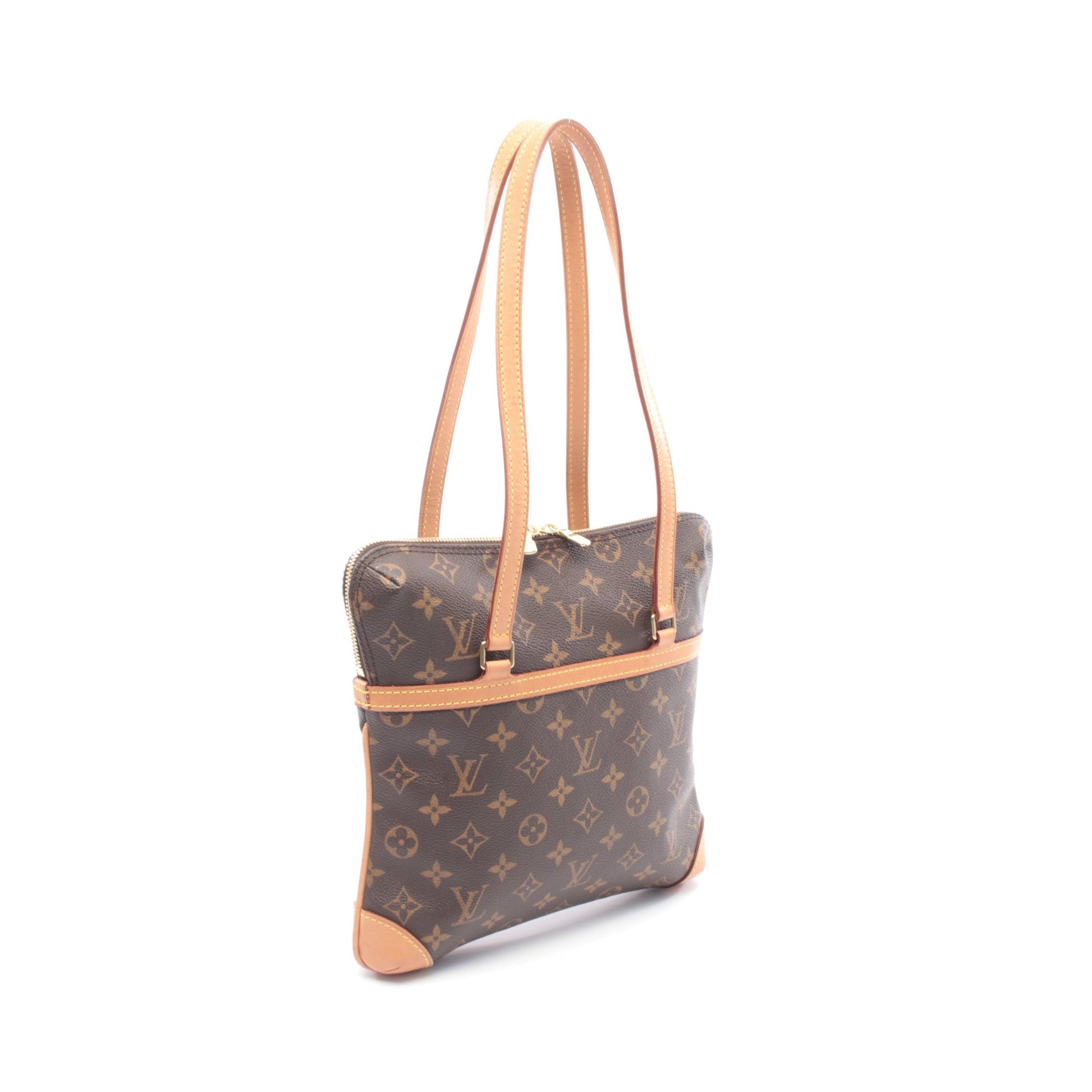 クーサンGM モノグラム ショルダーバッグ PVC レザー ブラウン ルイヴィトン バッグ LOUIS VUITTON