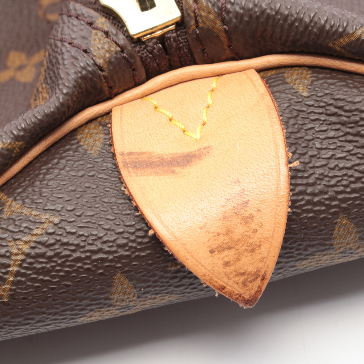 キーポル55 モノグラム ボストンバッグ PVC レザー ブラウン ルイヴィトン バッグ LOUIS VUITTON