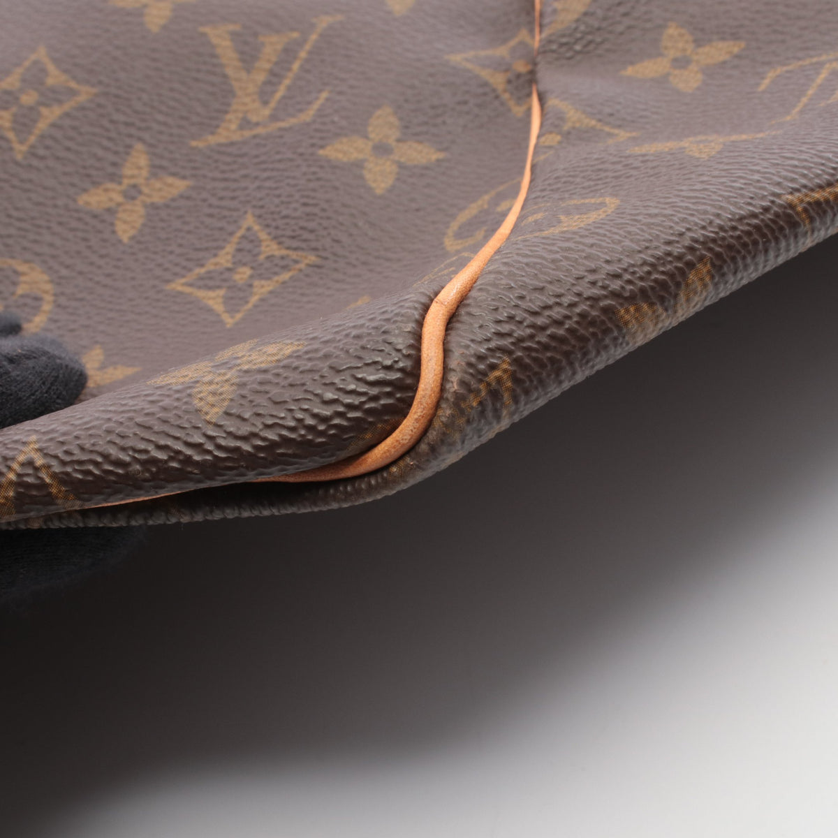 キーポル55 モノグラム ボストンバッグ PVC レザー ブラウン ルイヴィトン バッグ LOUIS VUITTON