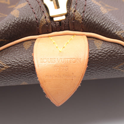 キーポル55 モノグラム ボストンバッグ PVC レザー ブラウン ルイヴィトン バッグ LOUIS VUITTON