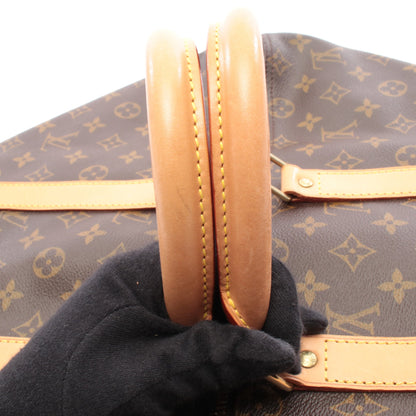 キーポル45 モノグラム ボストンバッグ PVC レザー ブラウン ルイヴィトン バッグ LOUIS VUITTON