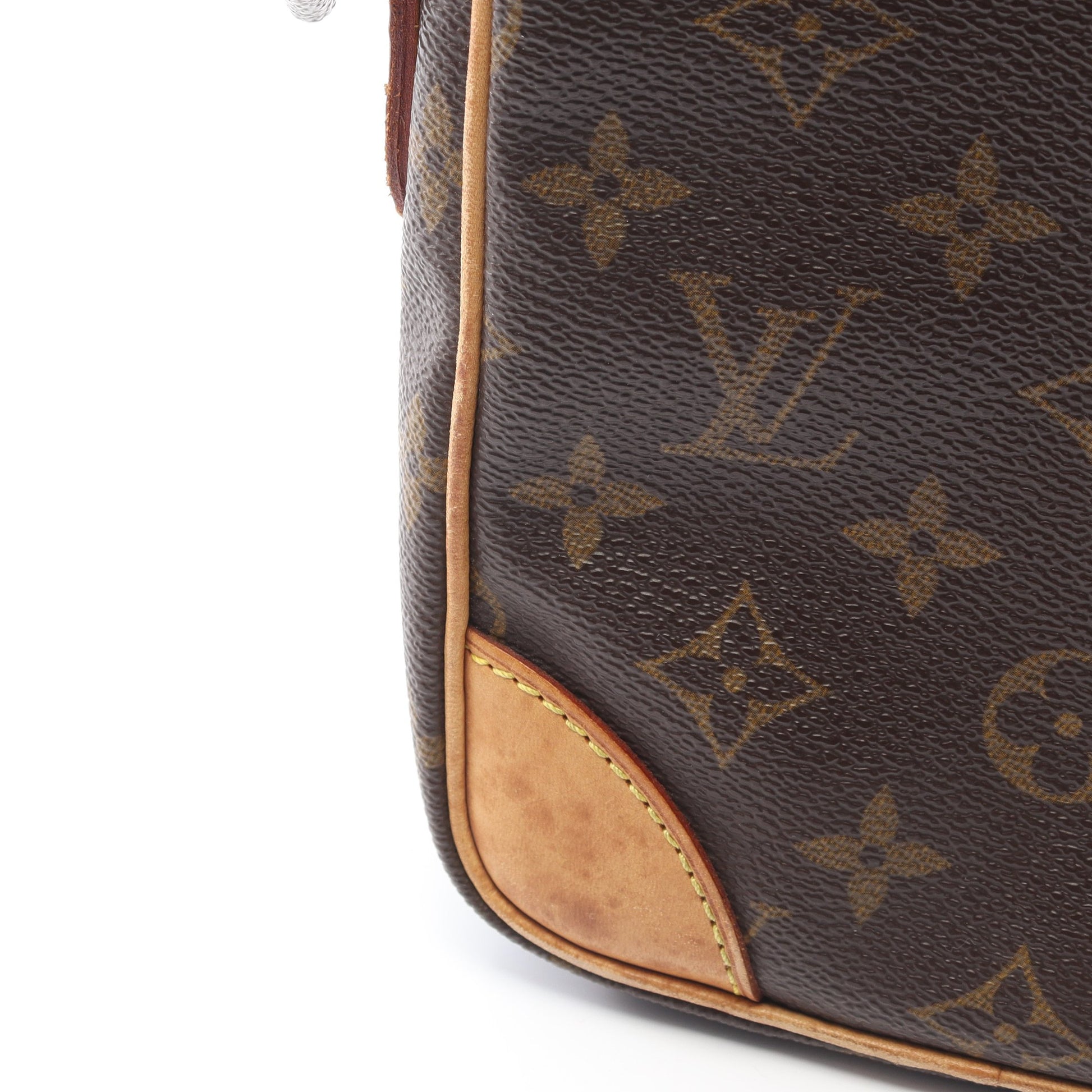 アマゾン モノグラム ショルダーバッグ PVC レザー ブラウン ルイヴィトン バッグ LOUIS VUITTON