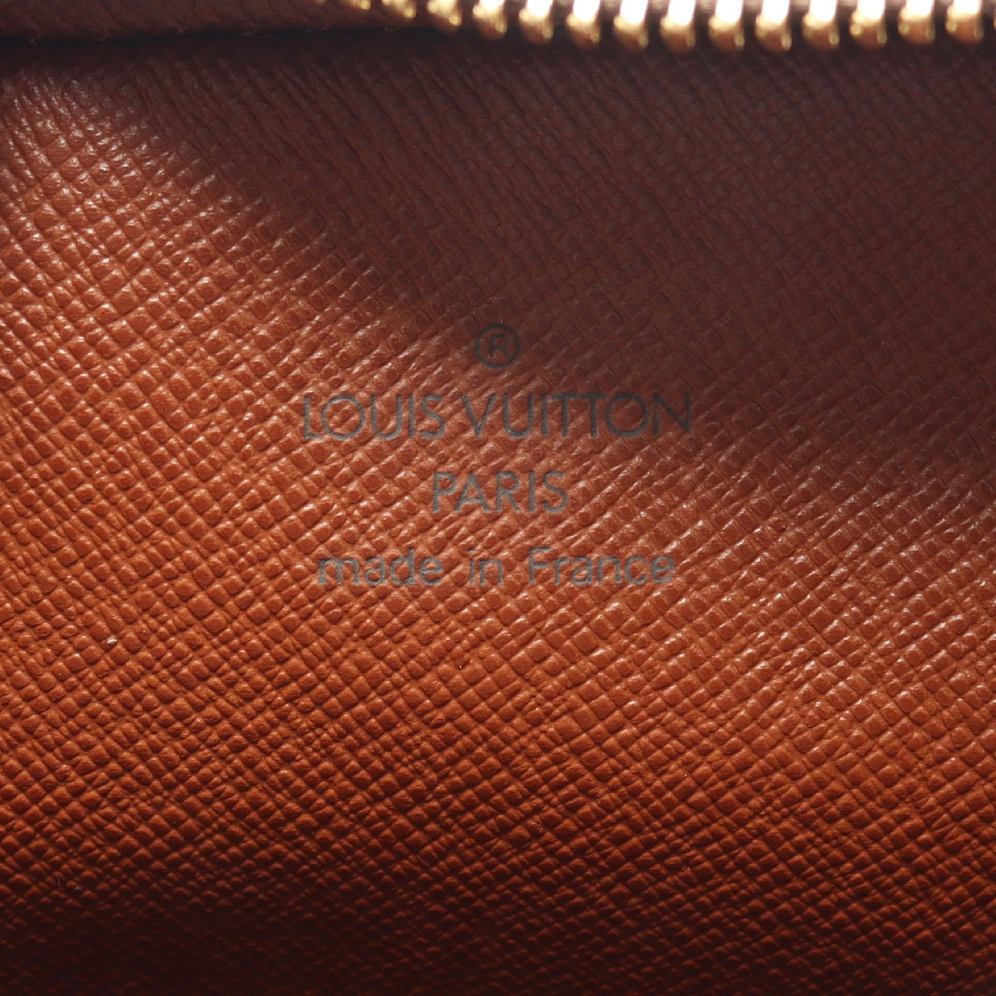 アマゾン モノグラム ショルダーバッグ PVC レザー ブラウン ルイヴィトン バッグ LOUIS VUITTON