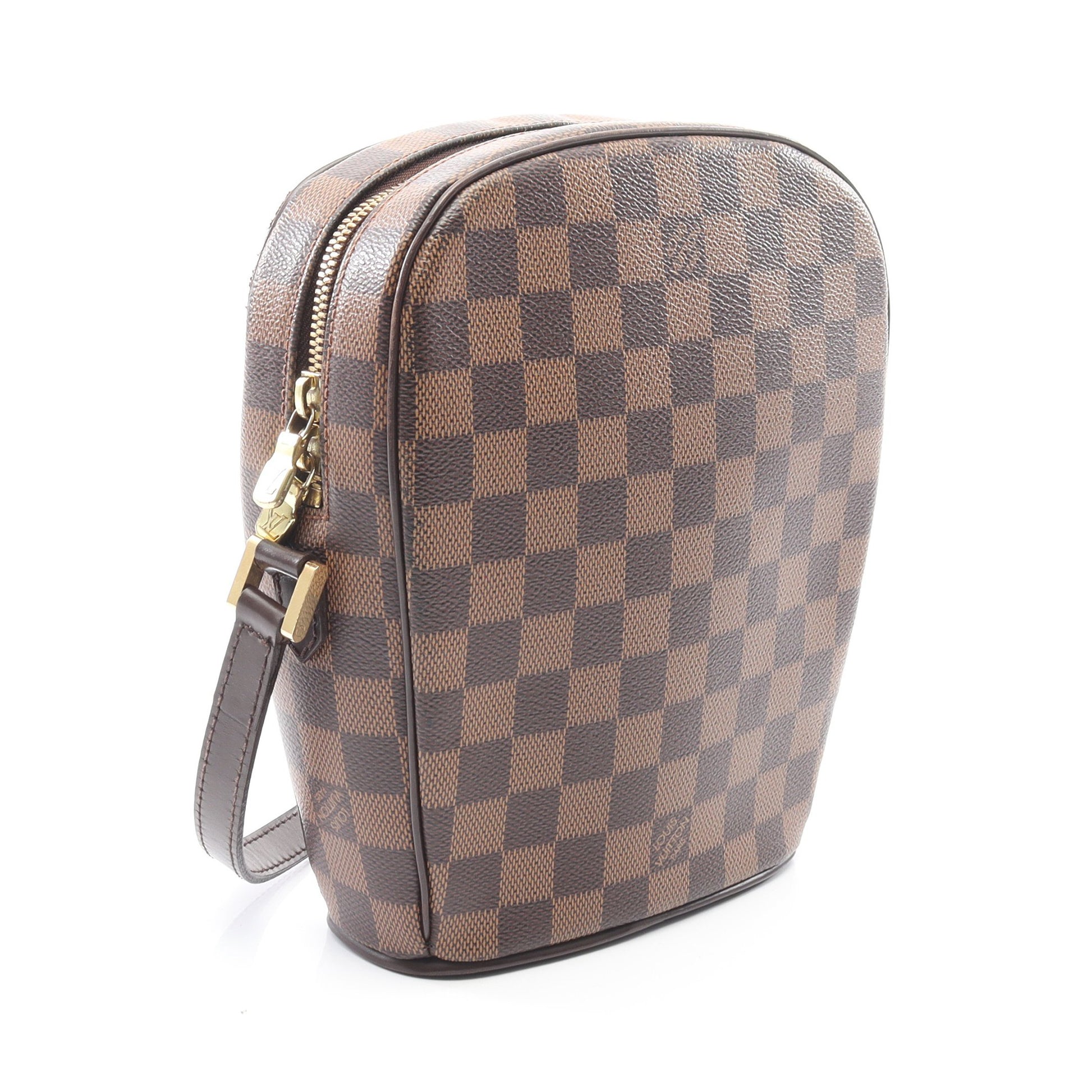 イパネマPM ダミエエベヌ ショルダーバッグ PVC レザー ブラウン ルイヴィトン バッグ LOUIS VUITTON