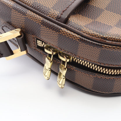 イパネマPM ダミエエベヌ ショルダーバッグ PVC レザー ブラウン ルイヴィトン バッグ LOUIS VUITTON