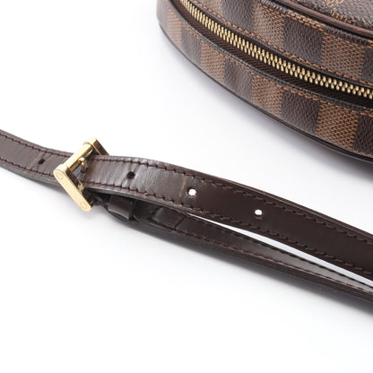 イパネマPM ダミエエベヌ ショルダーバッグ PVC レザー ブラウン ルイヴィトン バッグ LOUIS VUITTON