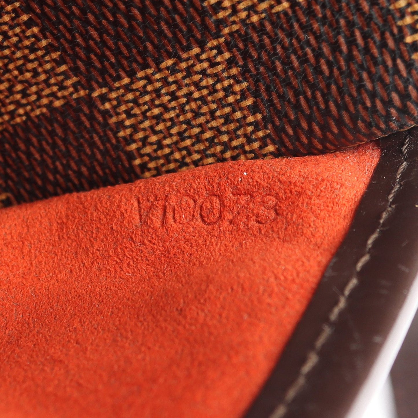 イパネマPM ダミエエベヌ ショルダーバッグ PVC レザー ブラウン ルイヴィトン バッグ LOUIS VUITTON