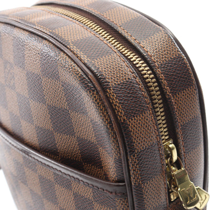 イパネマPM ダミエエベヌ ショルダーバッグ PVC レザー ブラウン ルイヴィトン バッグ LOUIS VUITTON