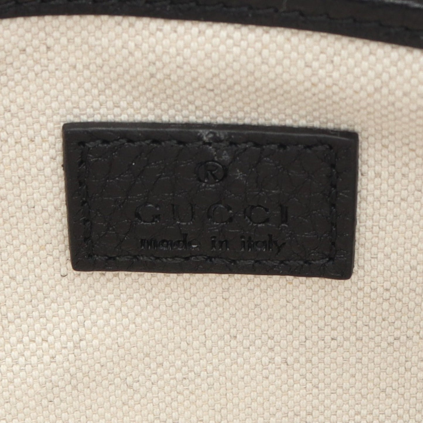 GGエンブレム ミディアム チェーンハンドバッグ レザー ブラック 2WAY グッチ バッグ GUCCI