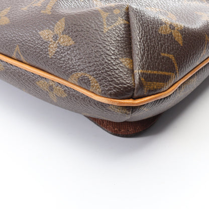 ミュゼットサルサ ショートストラップ モノグラム ショルダーバッグ PVC レザー ブラウン ルイヴィトン バッグ LOUIS VUITTON