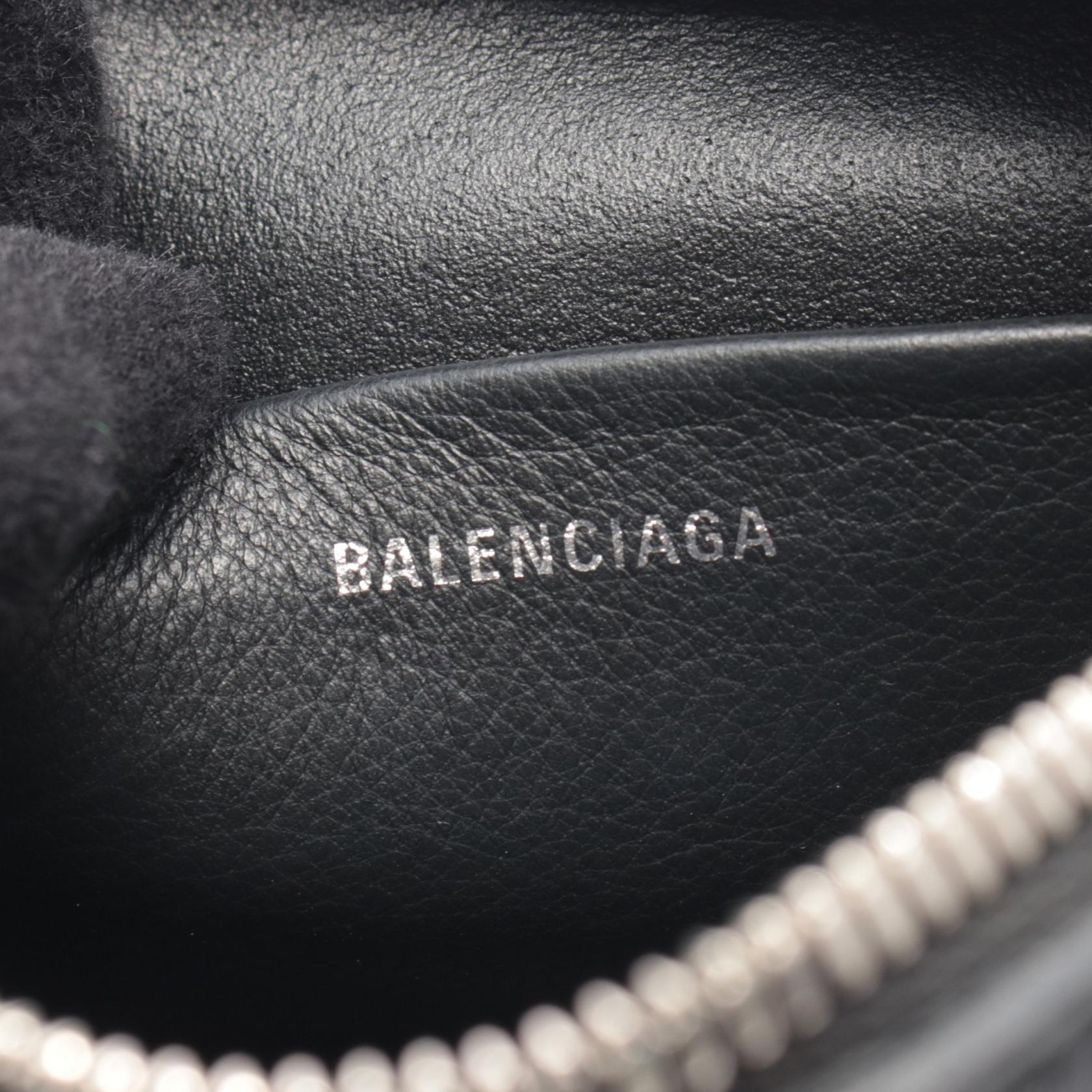 EVERYDAY CAMERA BAG XS エブリデイ カメラバッグ ショルダーバッグ レザー ブラック バレンシアガ バッグ BALENCIAGA