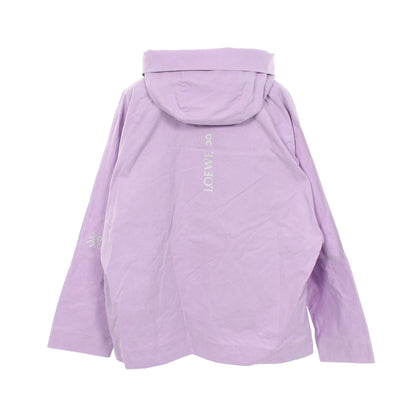 LOEWE × on Short Parka ブルゾン ジャケット コットン ライトパープル フード付き ロエベ アウター LOEWE