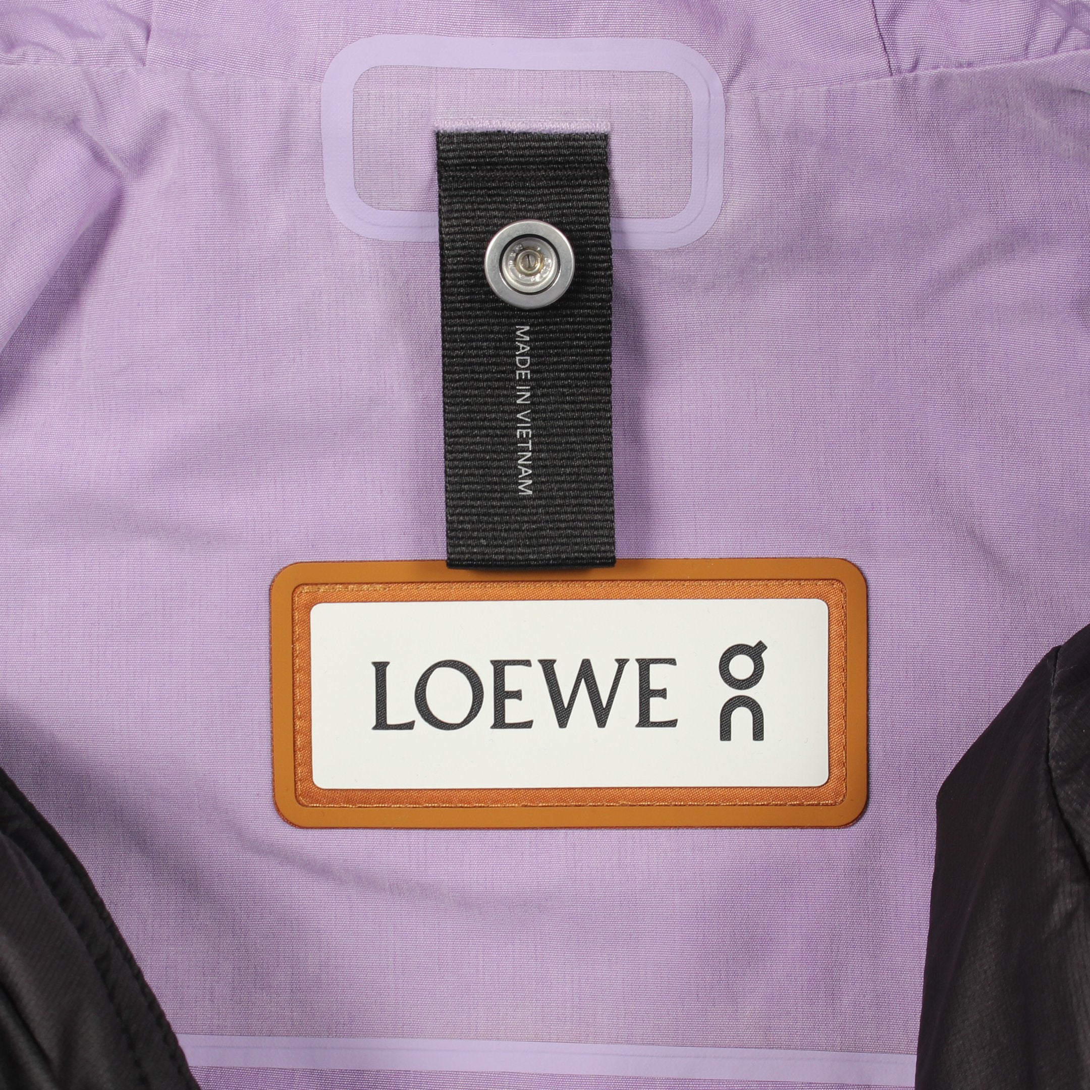 LOEWE × on Short Parka ブルゾン ジャケット コットン ライトパープル