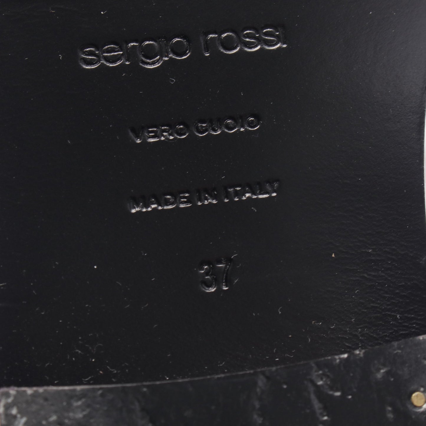 SR NORA ブーツ レザー グレーベージュ セルジオロッシ シューズ Sergio Rossi