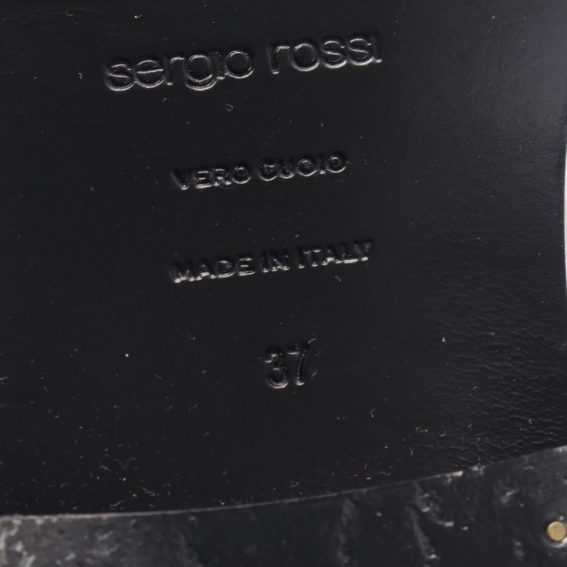 SR NORA ブーツ レザー グレーベージュ セルジオロッシ シューズ Sergio Rossi