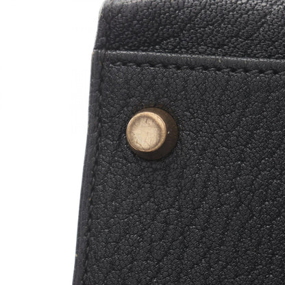 ケリー35 ハンドバッグ シェーブル ブラック ゴールド金具 □E刻印 エルメス バッグ HERMES